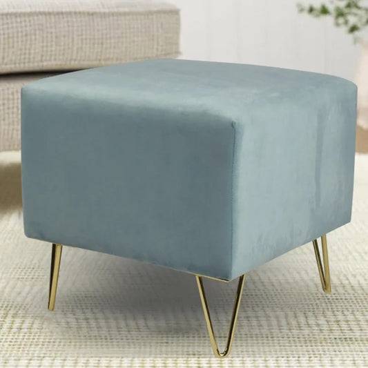Anslay Ottoman With Golden Legs