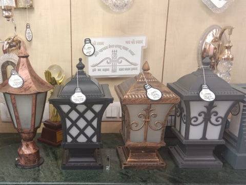 Wall Lamp, Brushed Silver Double Glass Shade for Bathroom and Living Room Bathroom (XB-W1195-1-BN2) Buy only at ₹3299