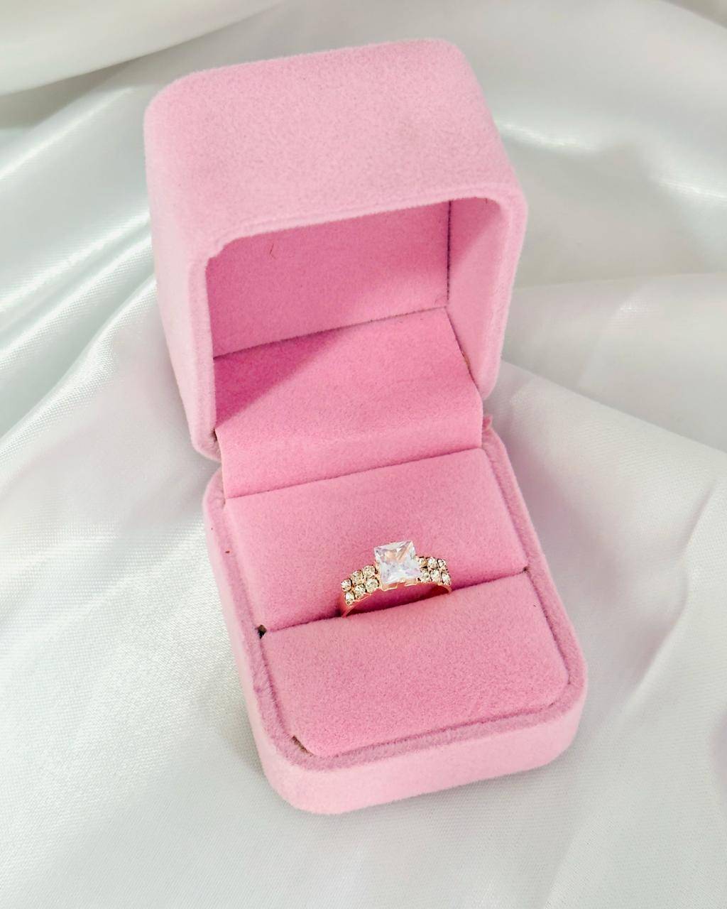 Stone Adjustable Ring-Rose Gold buy only at ₹99