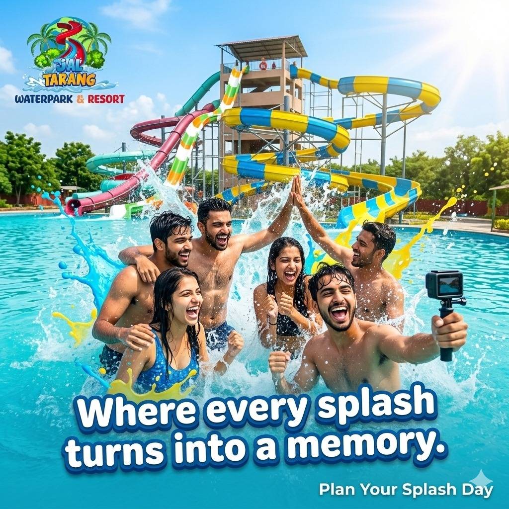 Best Water Park in Surat -Jal Tarang Waterpark