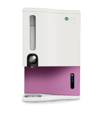 Baby Safe* water with 8 stage RO purification for upto 3000 ppm TDS.