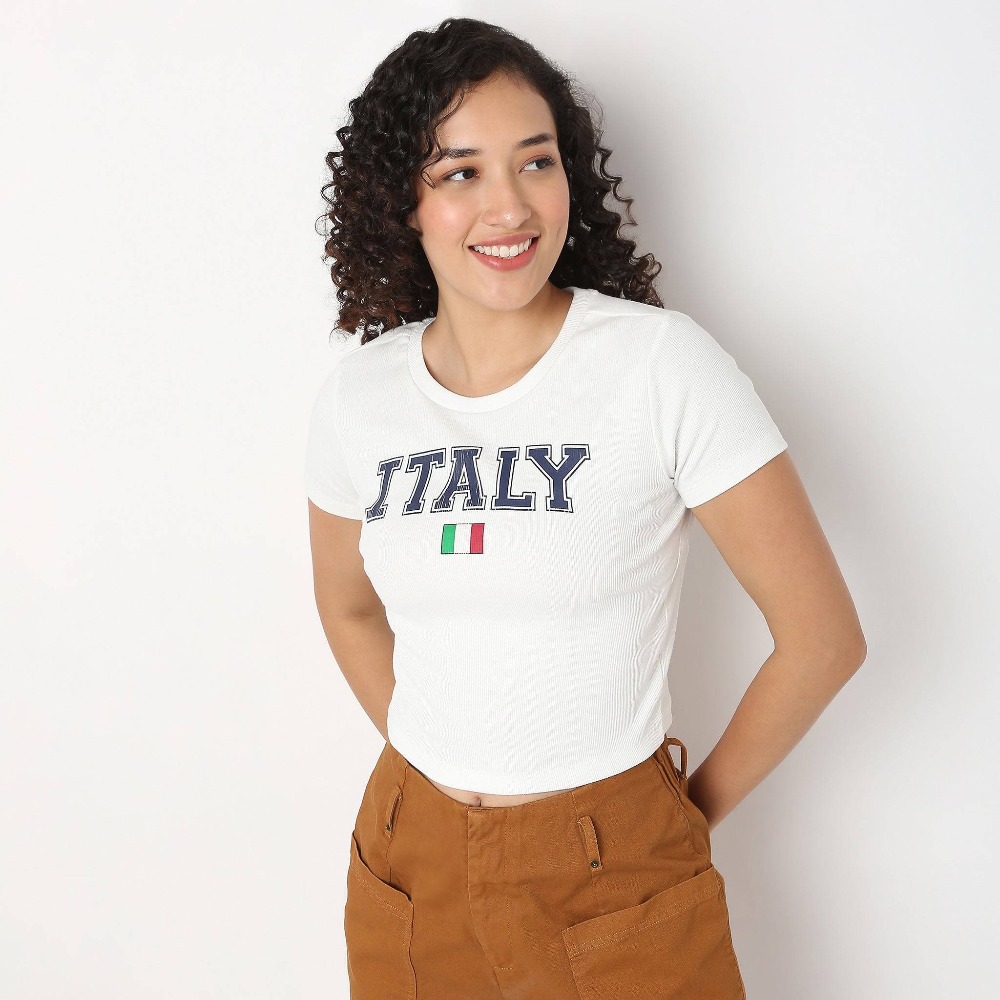 Cotton Graphic T-Shirt