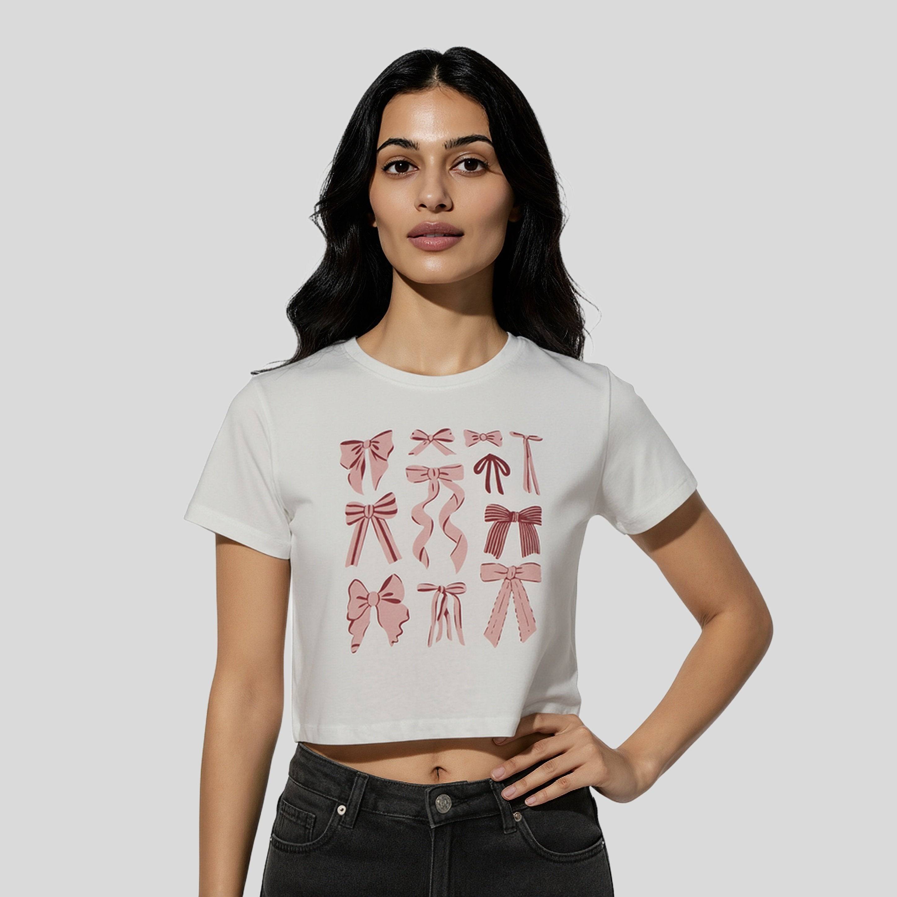 Cotton Graphic Crop T-Shirt