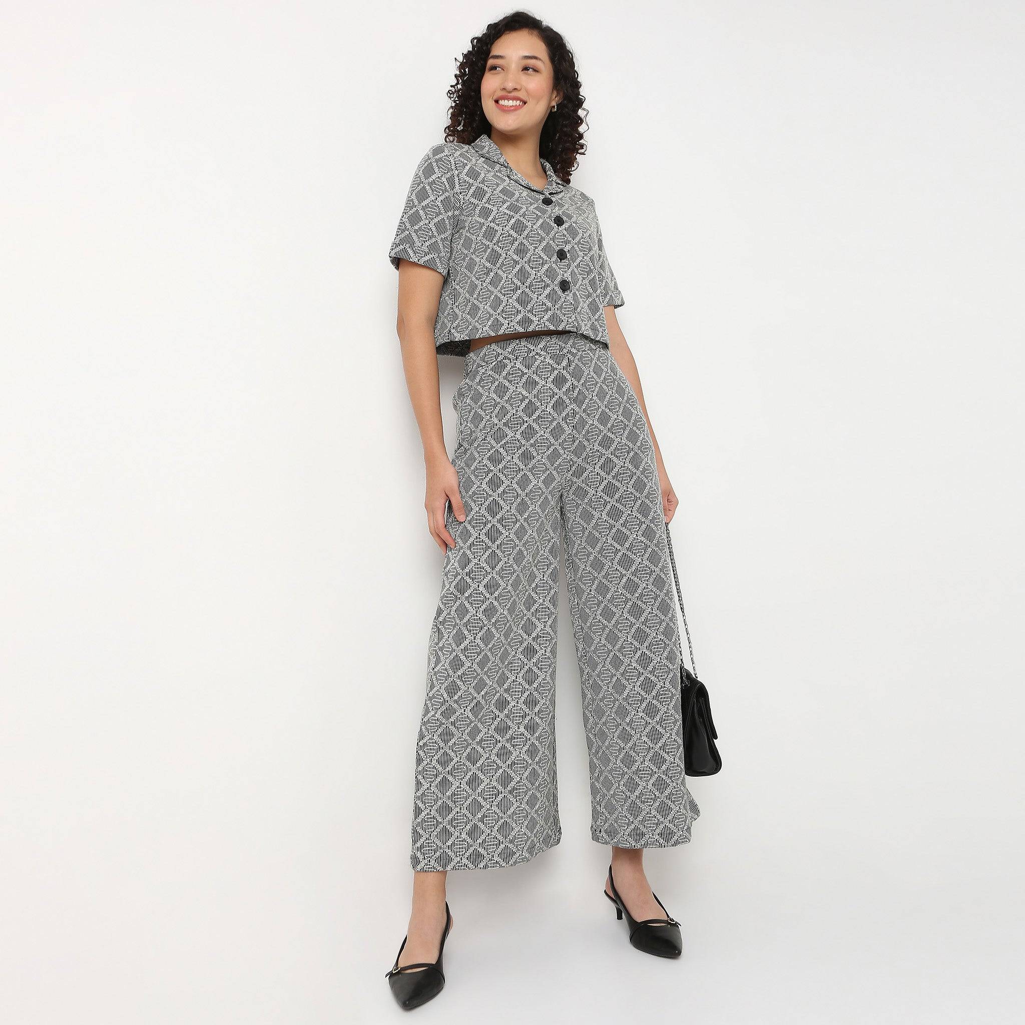 Straight Cut Lace Palazzo