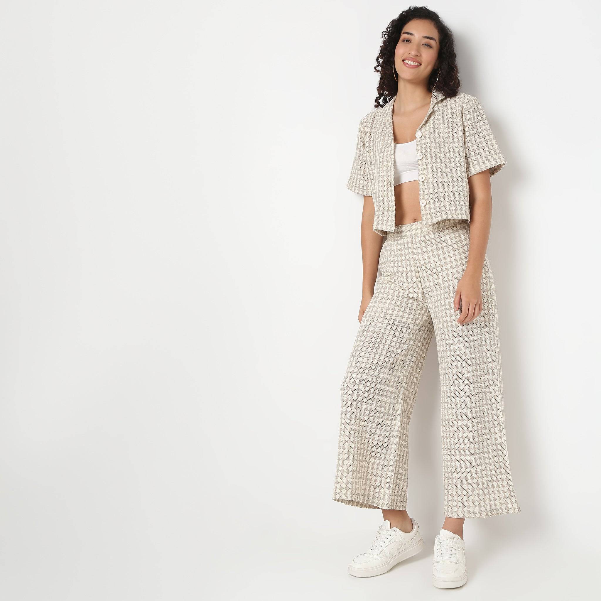 Betty Lapel Collar Regular Shirt