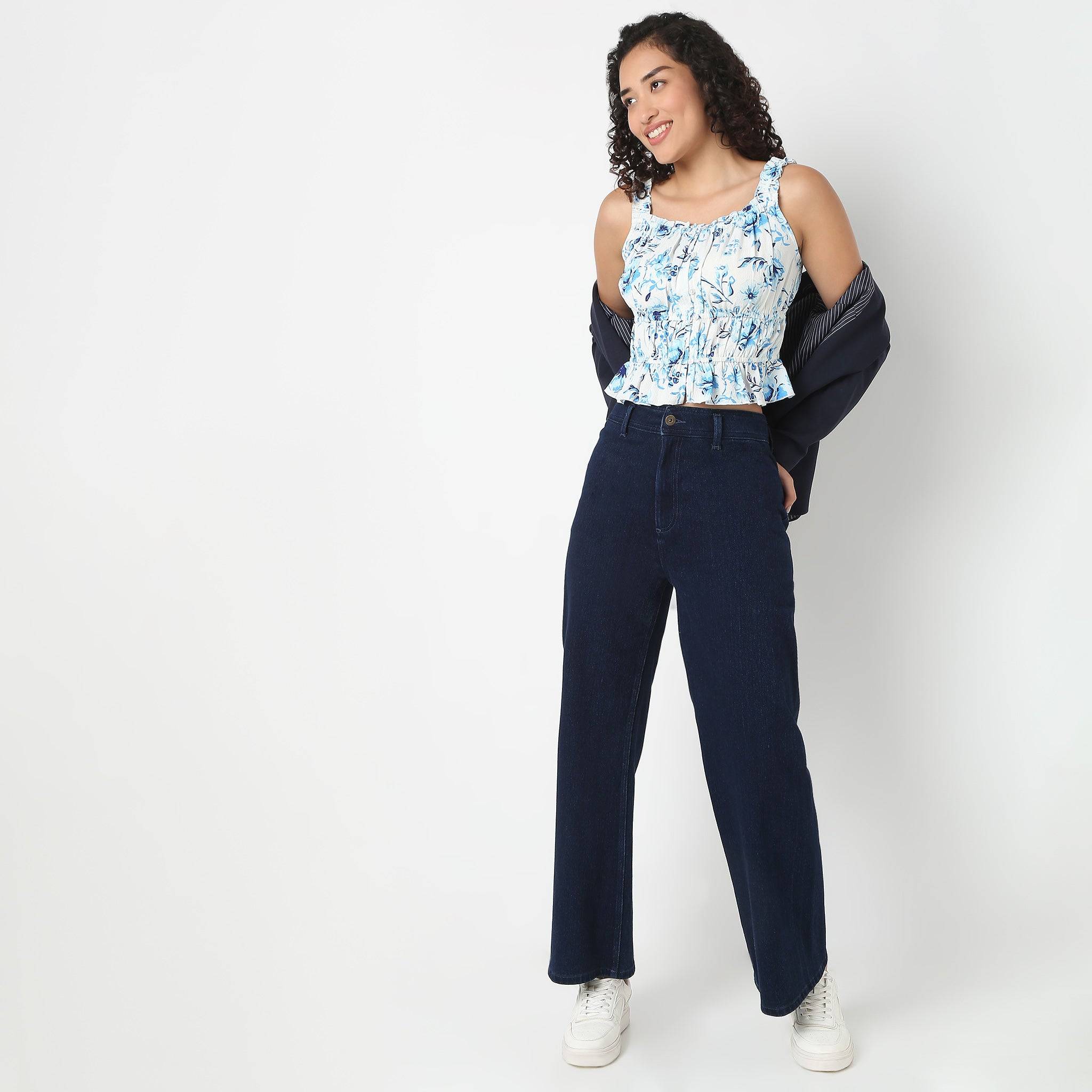 Sleeveless Printed Top