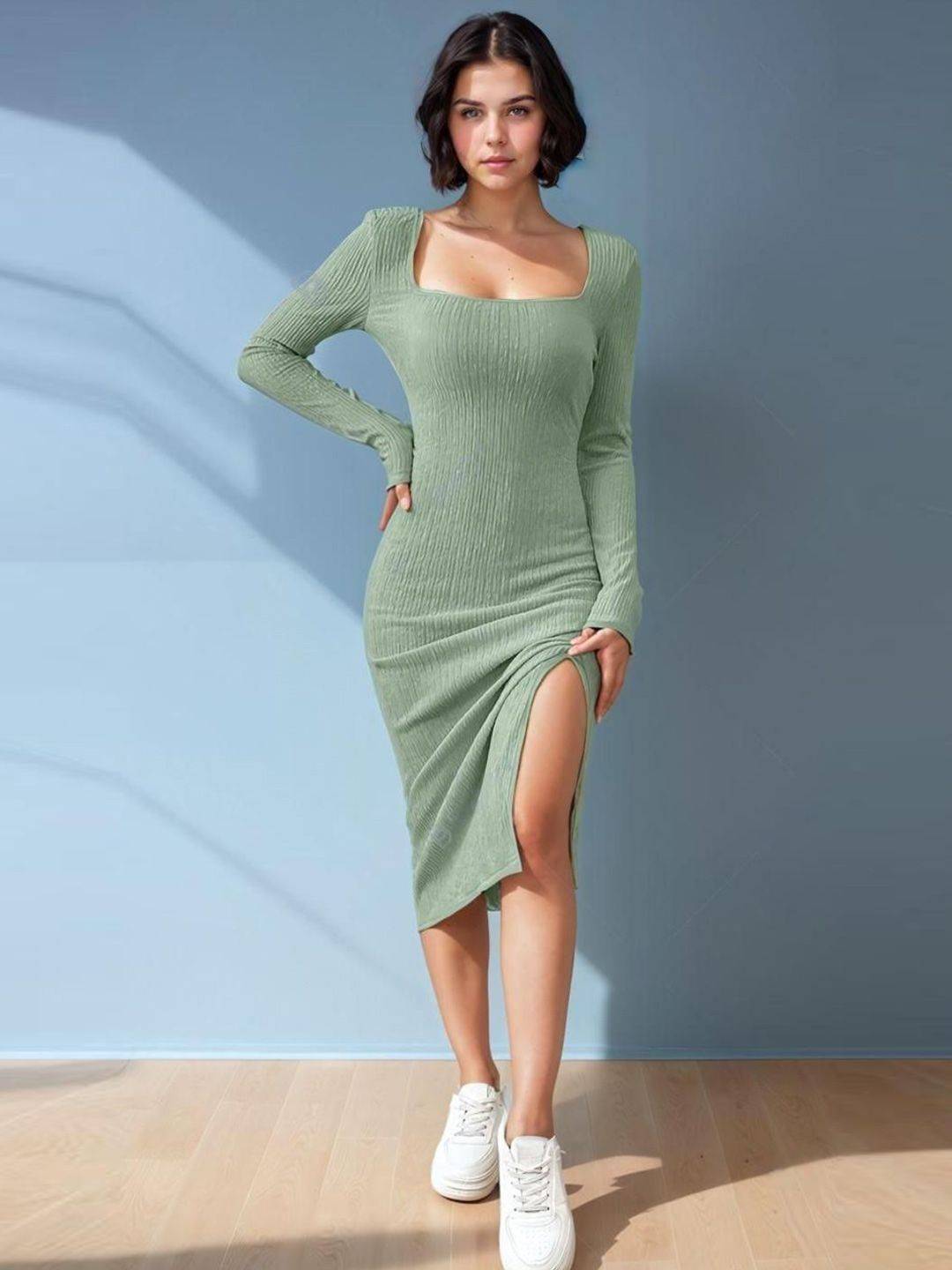 Kotty Women Bodycon Midi Dress
