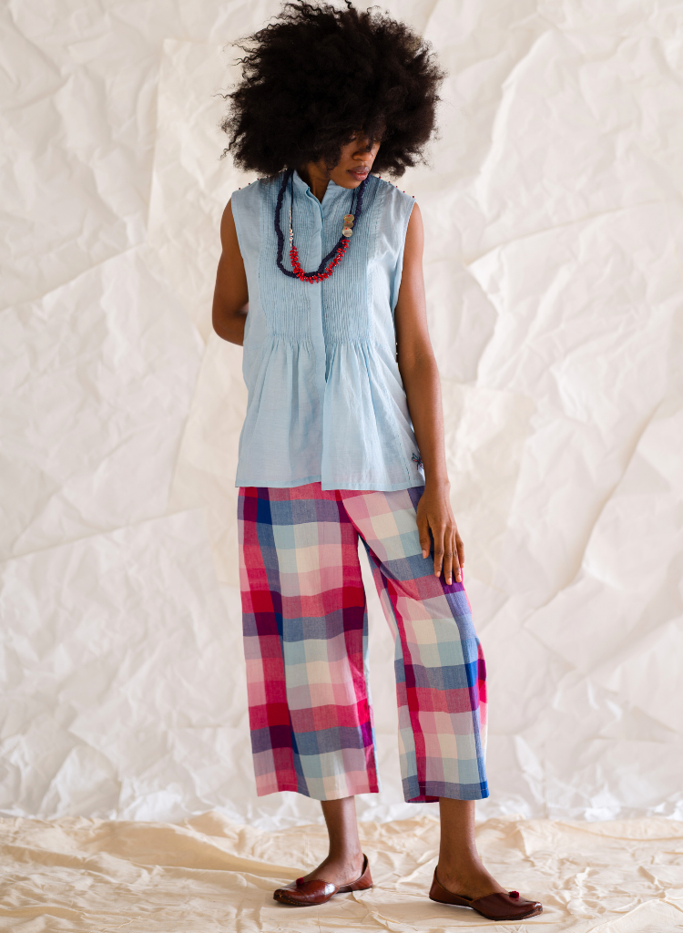 Zia Top - color variant: Sky Blue