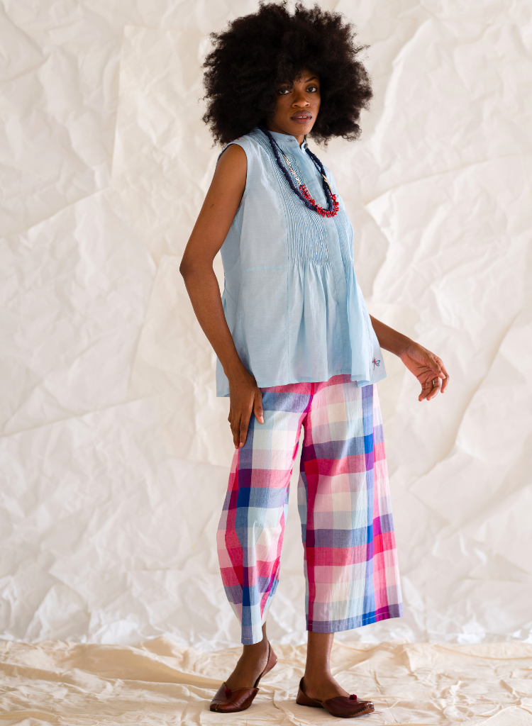 Zia Top - color variant: Sky Blue