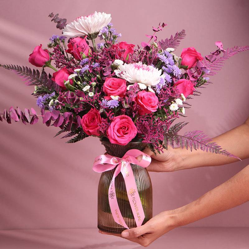 A Ballet Of Blushing Blooms