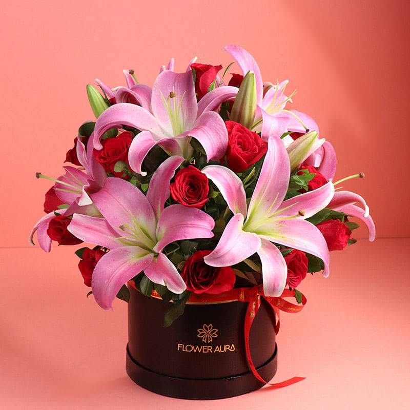 A Symphony Of Affection In Blooms