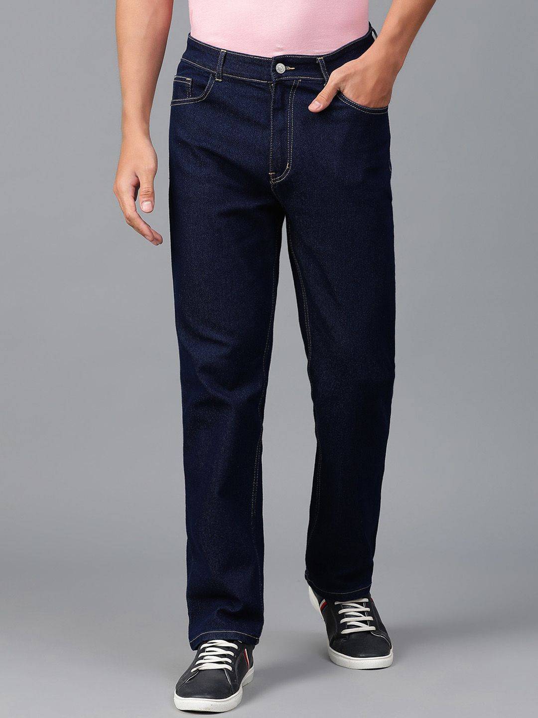 Kotty Men Jean Slim Fit Low-Rise Clean Look Stretchable Jeans