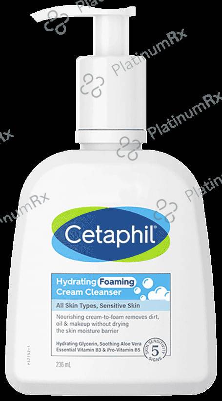 Cetaphil Hydrating Foaming Cream Cleanser 236ml