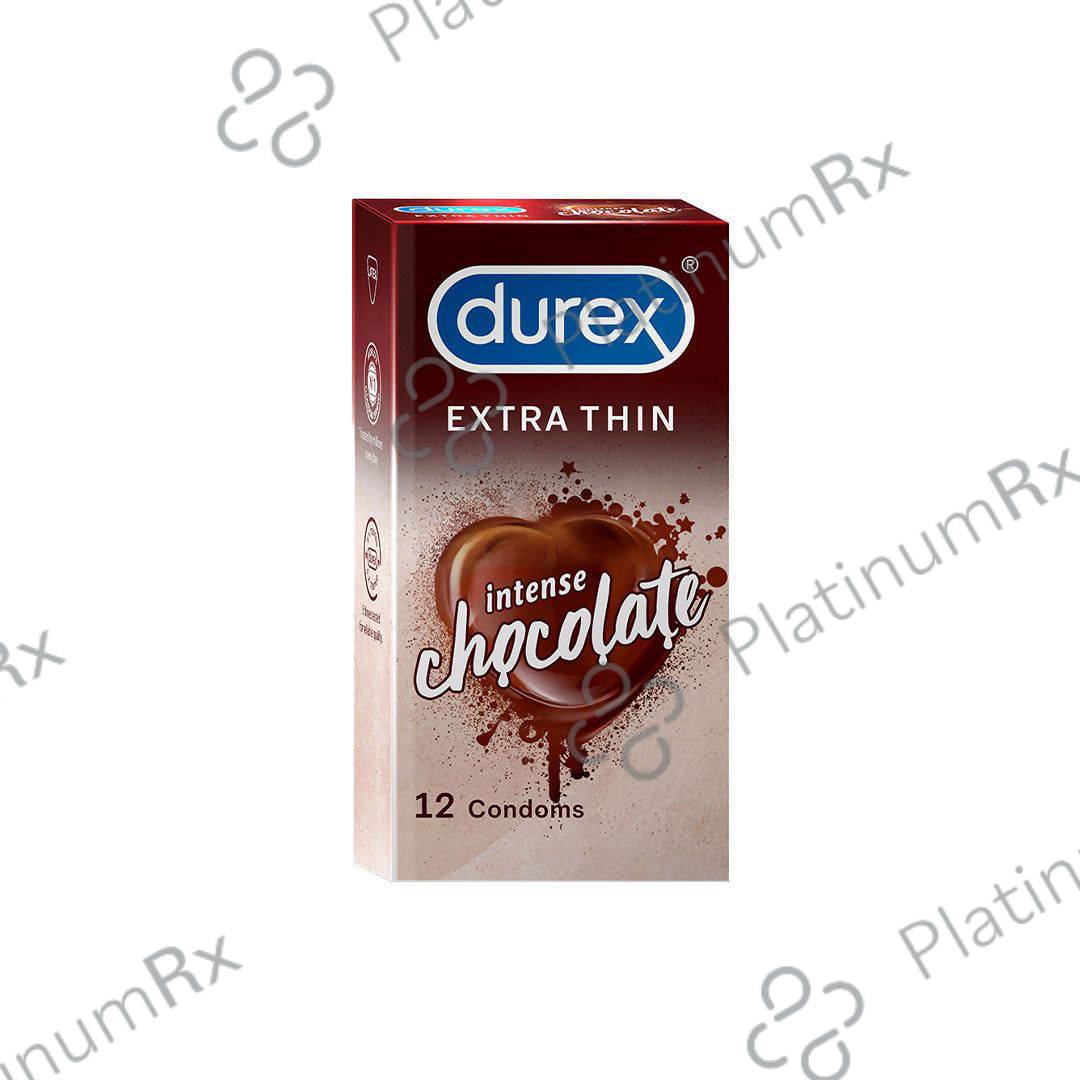 Durex Intense Chocolate Condom 12s