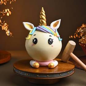 Unicorn Pinata Butterscotch Cake