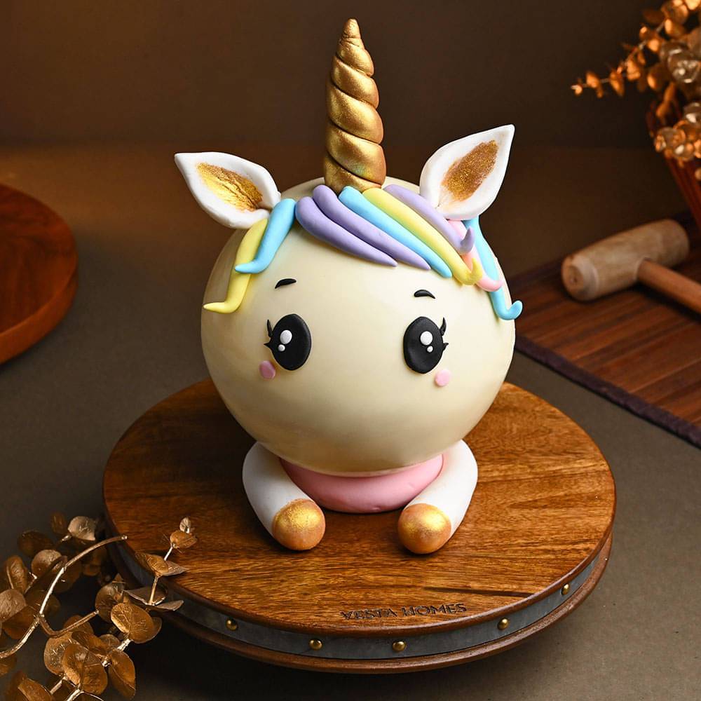 Unicorn Pinata Butterscotch Cake