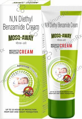 Mosq Away Mosquito Repellent 12% Cream 50gm