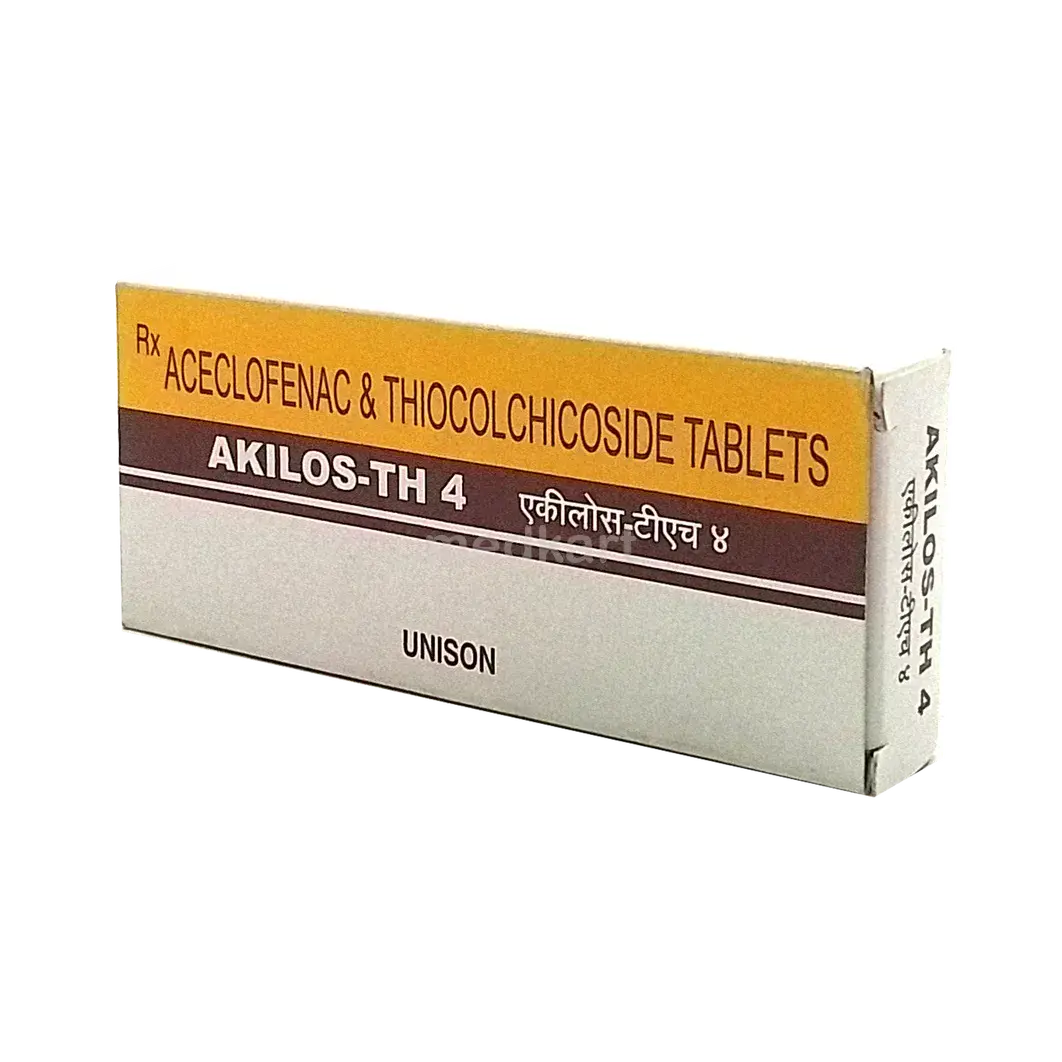 ACECLOFENAC 100 MG+THIOCOLCHICOSIDE 4 MG