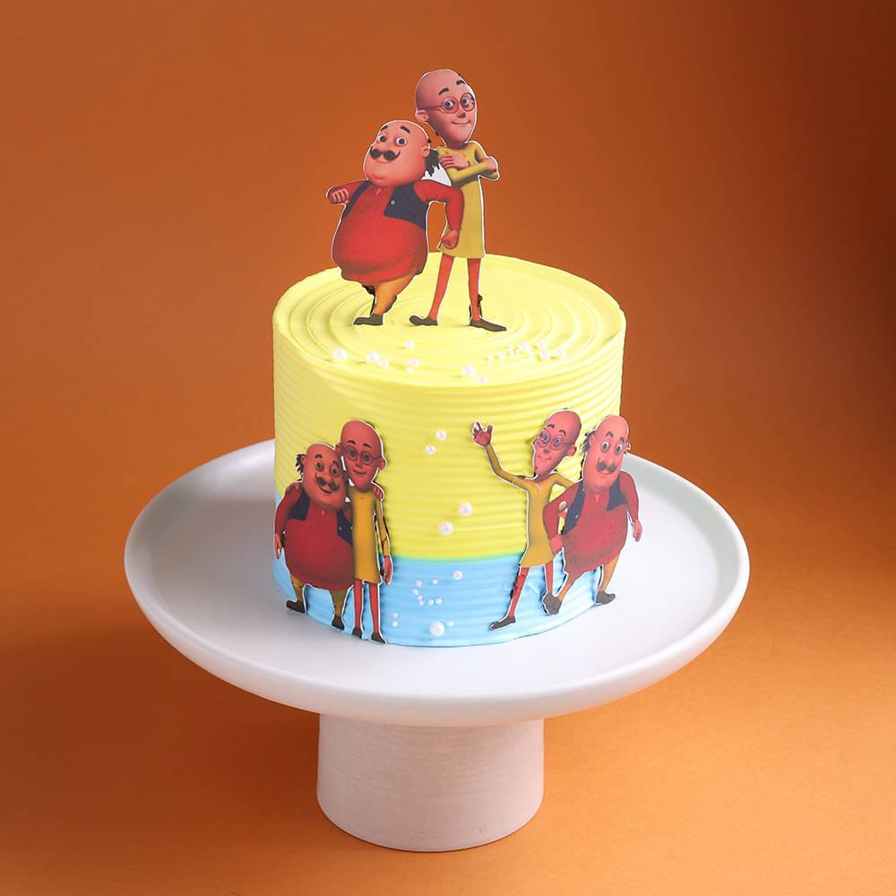 All Smiles Motu Patlu Cake