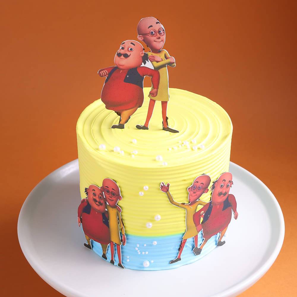 All Smiles Motu Patlu Cake