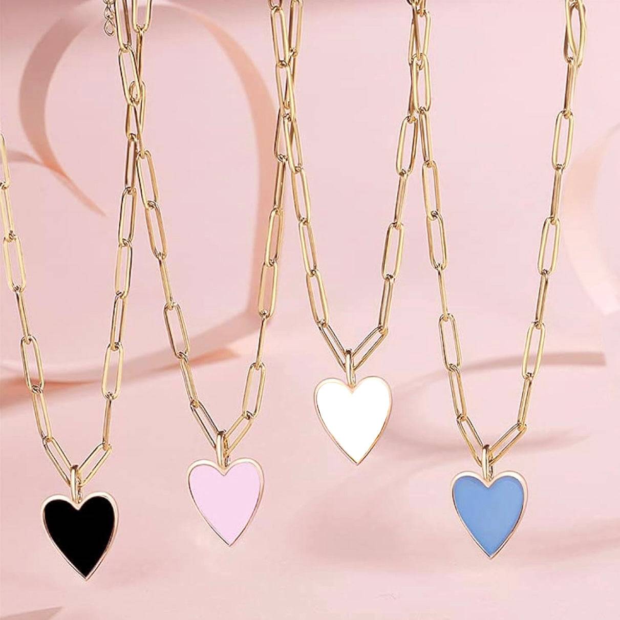 Elegant Heart Chain Necklace buy only at ₹99