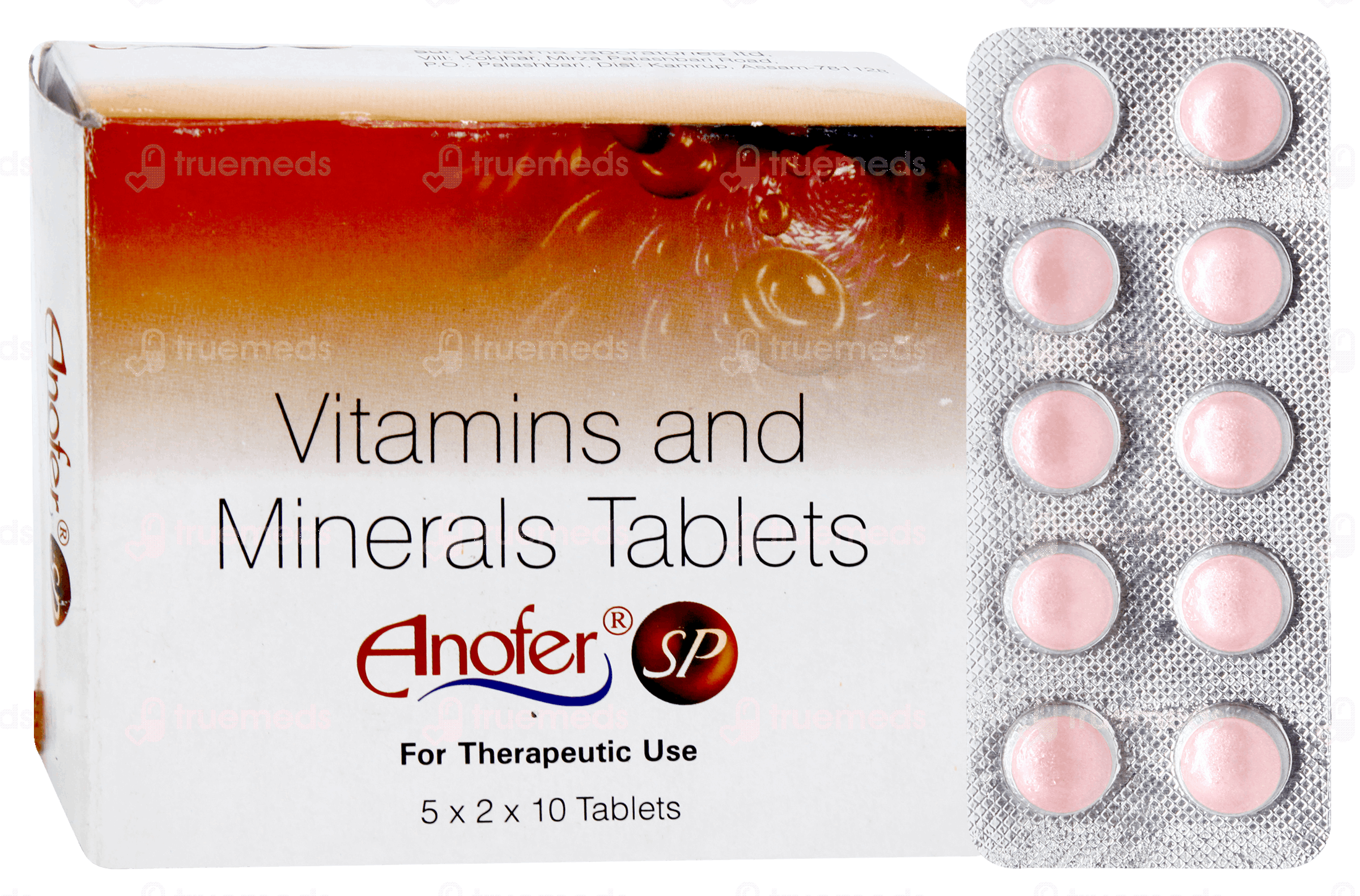 Buy Anofer Sp Tablet 10 in Medicines | Best Health & Beauty on Plumint