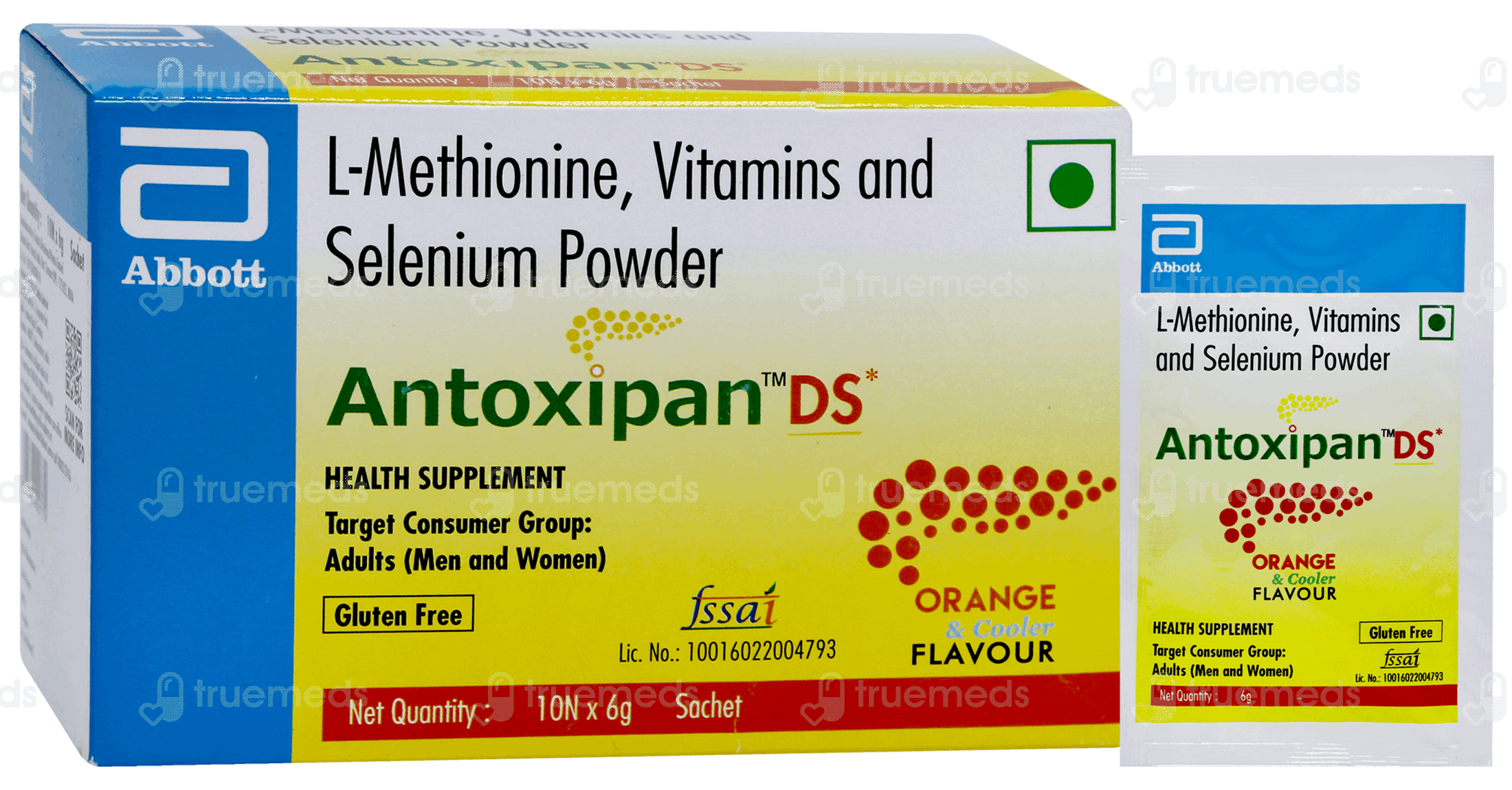 Antoxipan Ds Orange & Cooler Flavour Powder 6gm