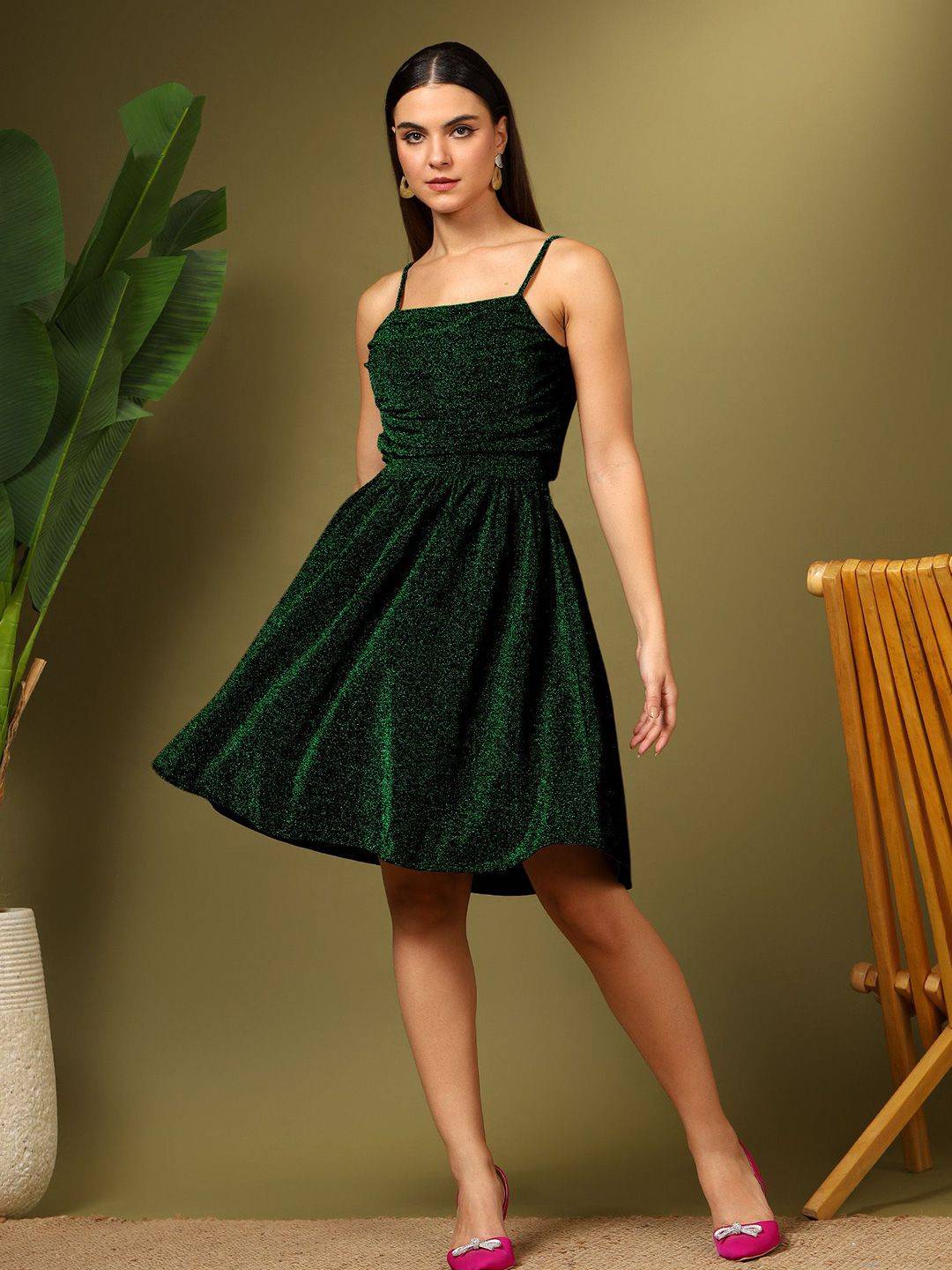 Kotty Women Embellished Fit & Flare Dress