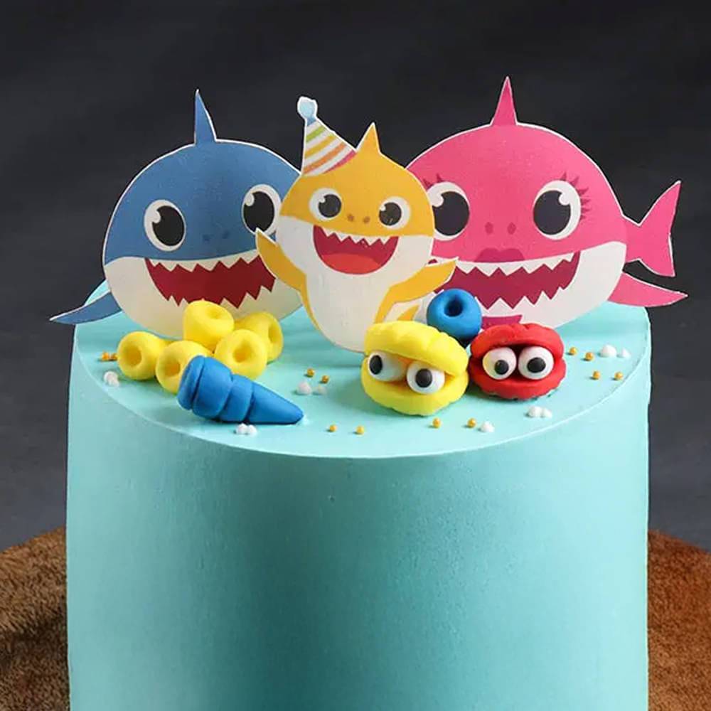 Baby Shark Cute Cake