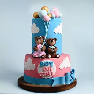 Baby Shower Magical Cake