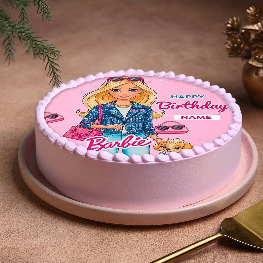 Barbie Birthday Cake