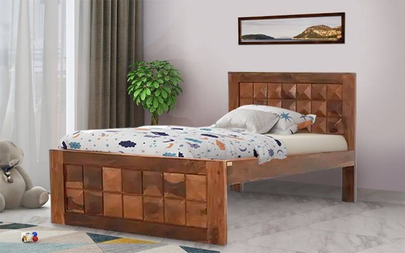 Royaloak Ashoka Single Bed in Sheesham Wood