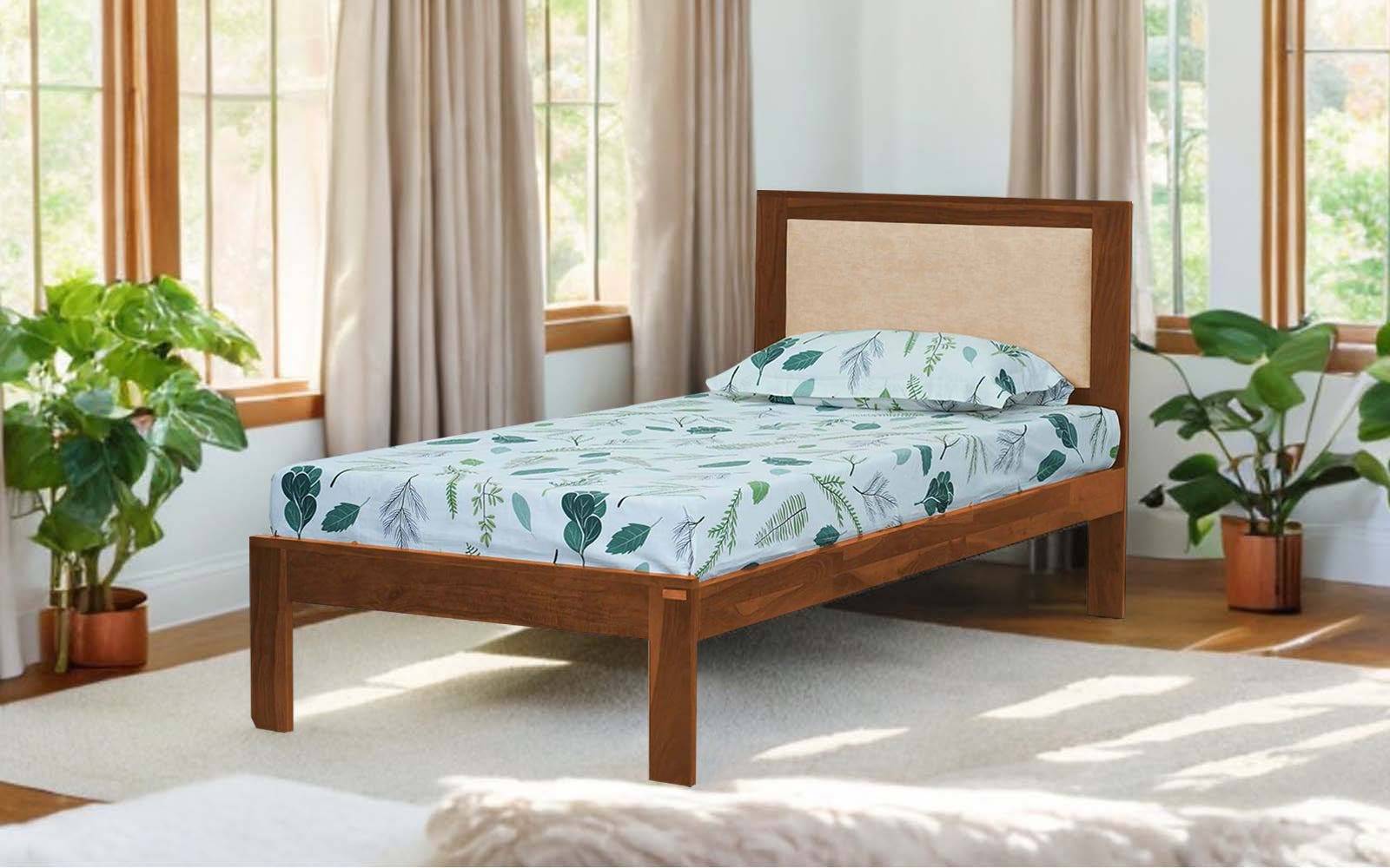 Royaloak Pearl Wooden Single Bed