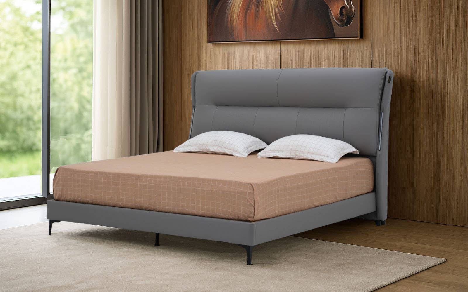 Royaloak Turin Italian Upholstered King Bed