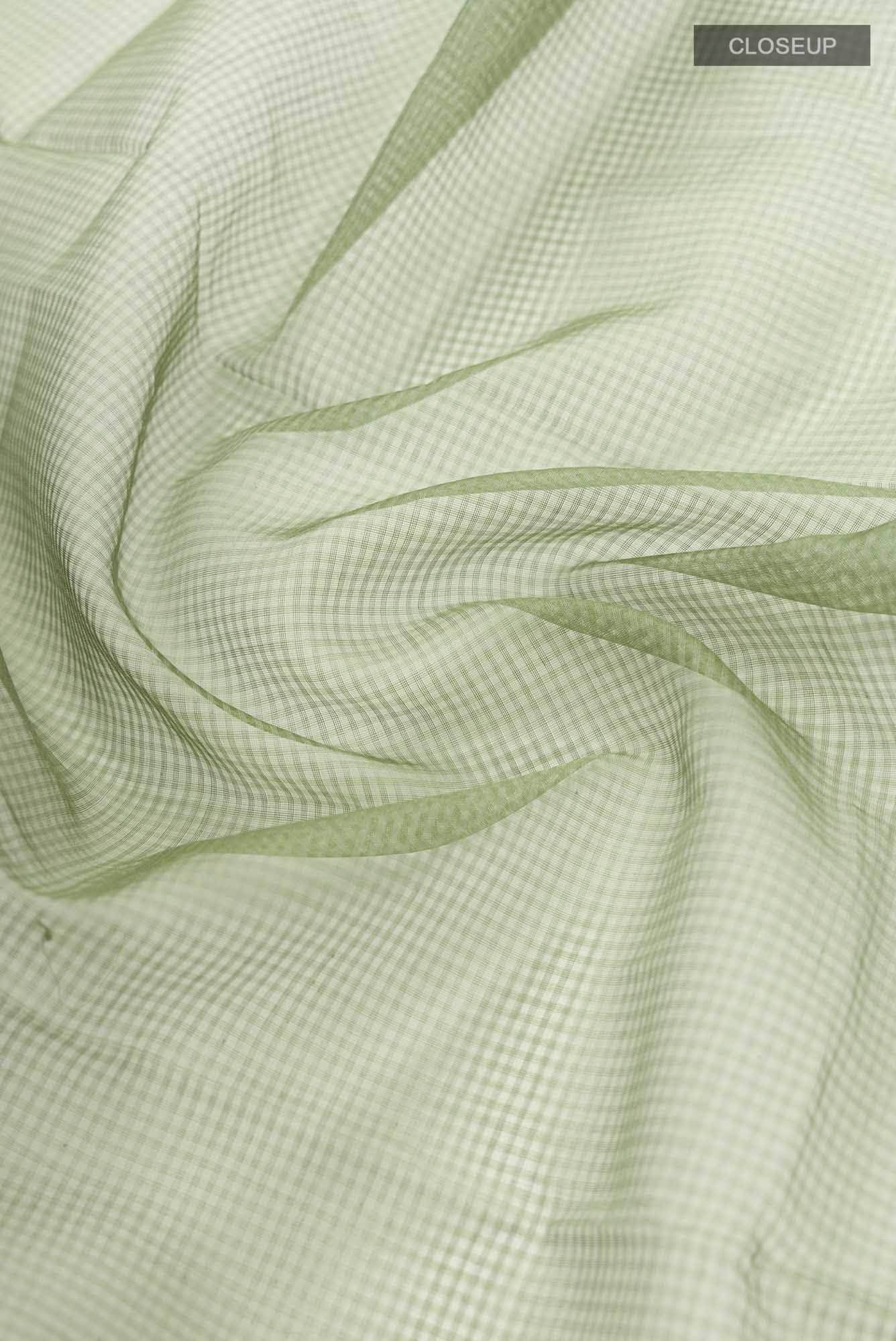 Green Maheshwari Silk Cotton Saree Buy at ₹6059