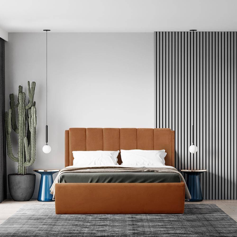 Antho Queen Size Upholstered Bed (78x60 inch)