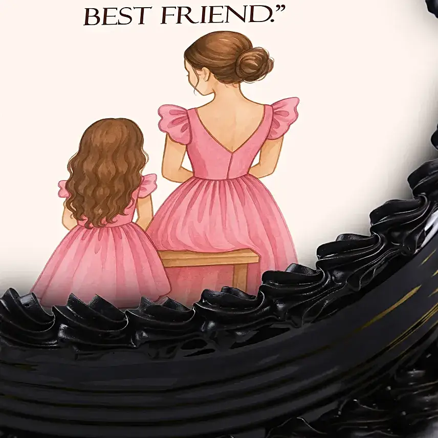 Best Friend Bond Truffle Cake: 500 g