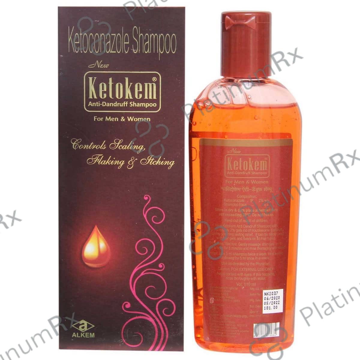 New Ketokem 2% Anti Dandruff Shampoo 110ml