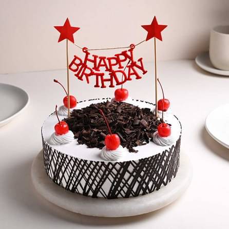 Birthday Classic Black Forest Cake