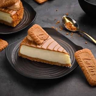 Biscoff Cheesecake Slice