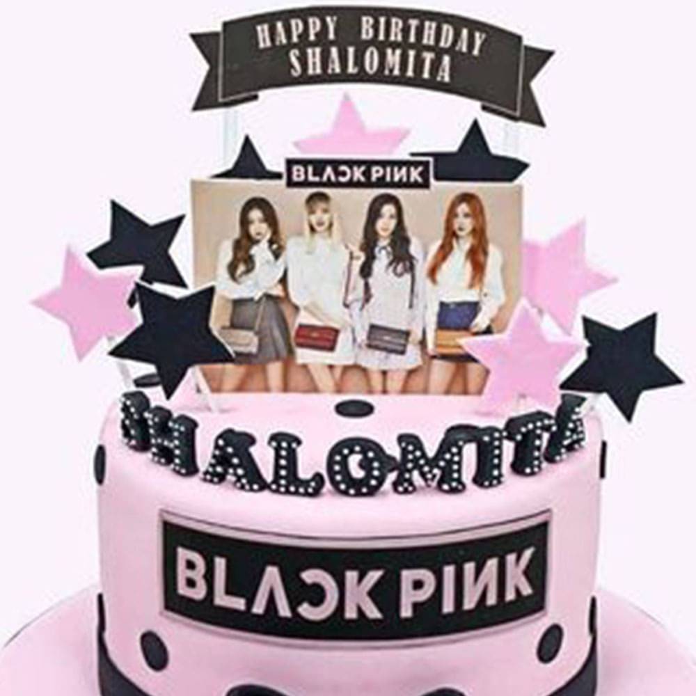 Blackpink Theme Birthday Cake
