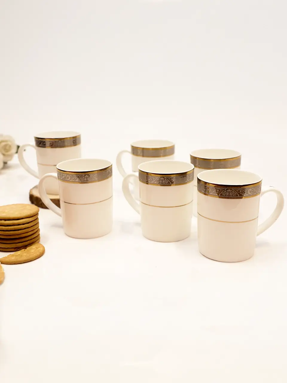 Blluex Golden Halo Ceramic Coffee Mugs Buy @ ₹2160