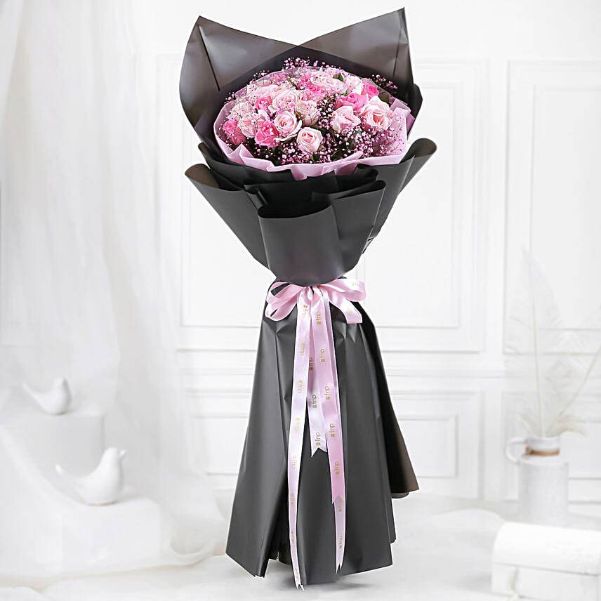 Blossoms of Love Rose Arrangement