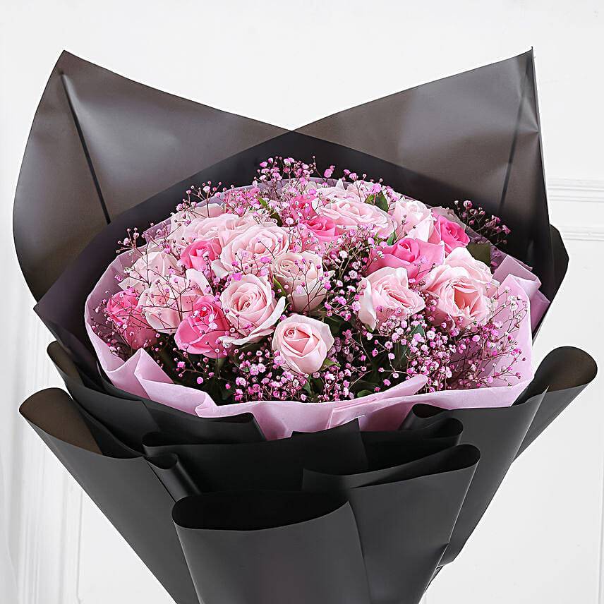 Blossoms of Love Rose Arrangement