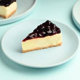 Blueberry Cheesecake Slice
