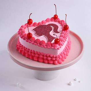 Blushing Beauty Barbie Cake