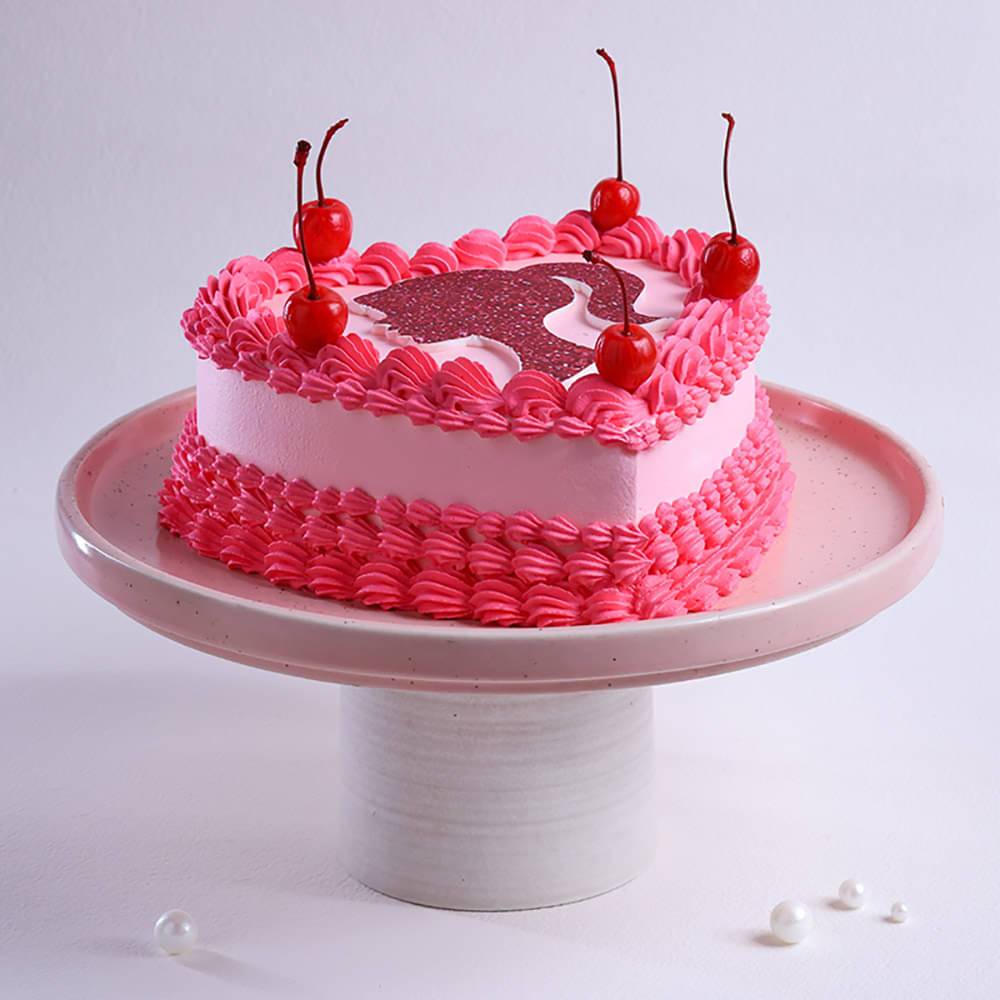Blushing Beauty Barbie Cake