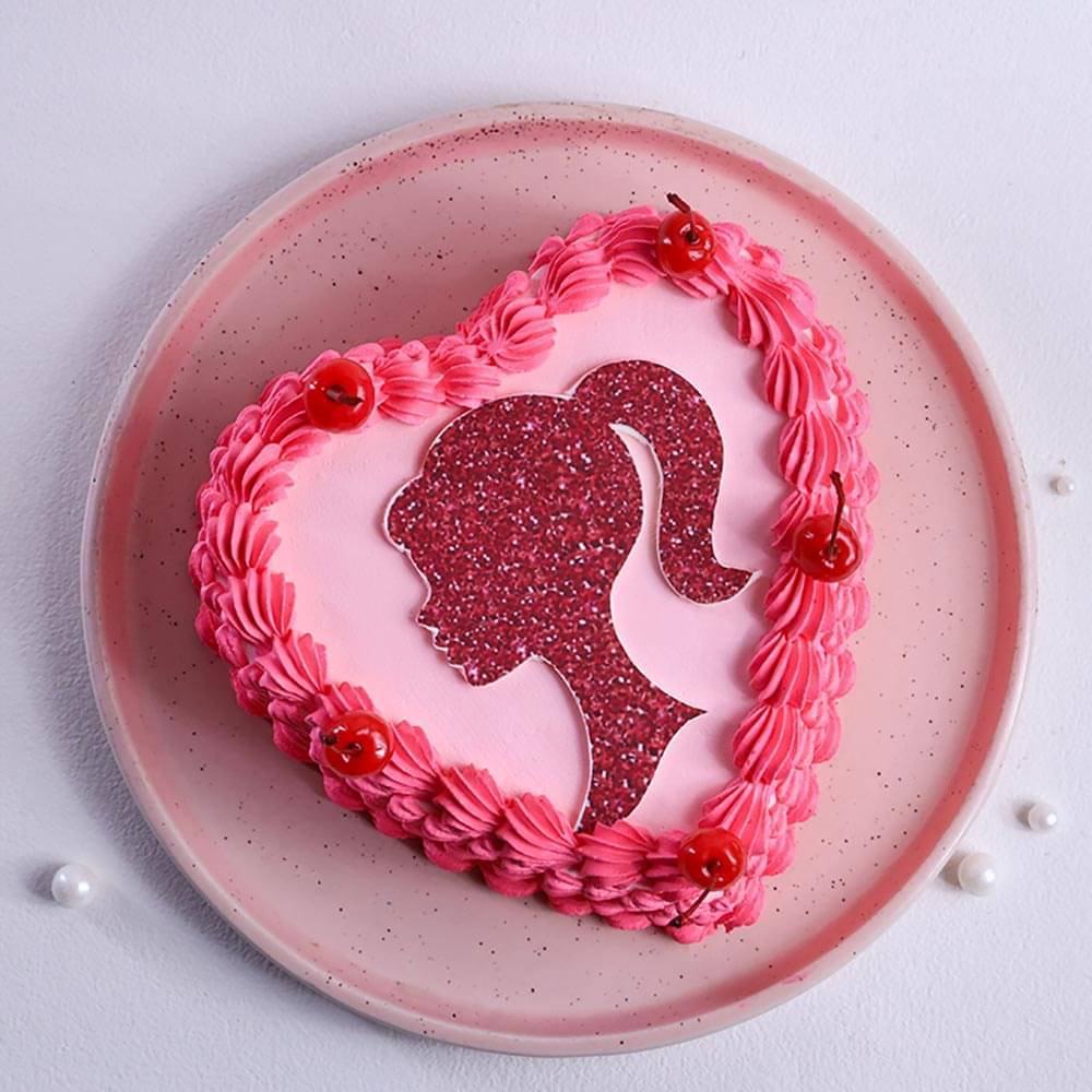 Blushing Beauty Barbie Cake