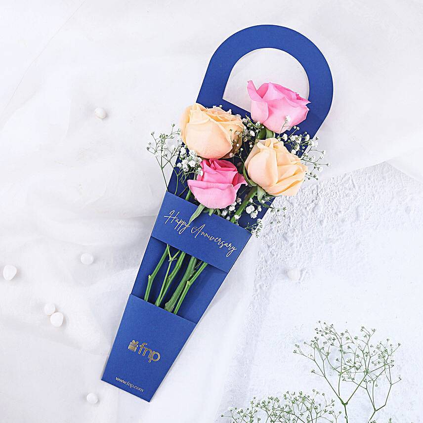 Blushing Roses Anniversary Sleeve