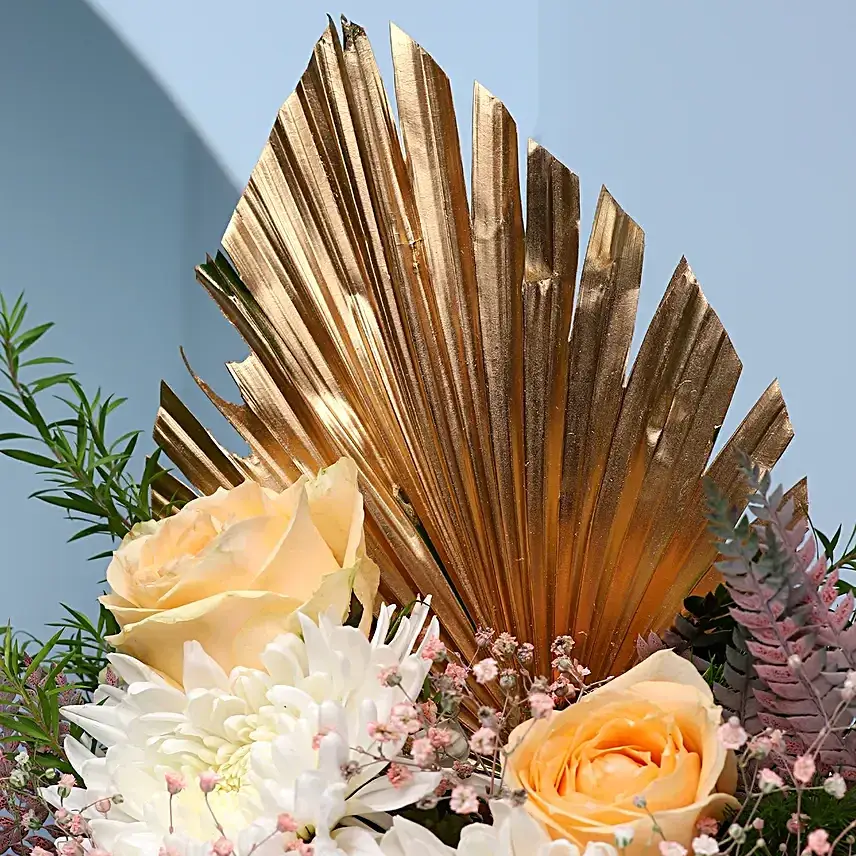 Boho Inspired Floral Vase